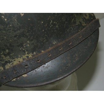M 35 Double decal Wehrmacht heer Normandy camo helmet. Espenlaub militaria