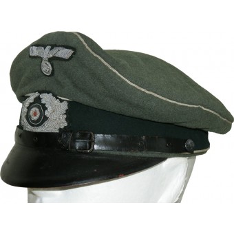 Zoute Wehrmacht Heer Visor Hat - Schirmütze voor Infanterie. Espenlaub militaria
