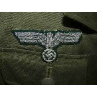 Tropical Wehrmacht Tuniek, 26th verkenningsregiment. Espenlaub militaria