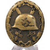 Black wound badge 1939, brass