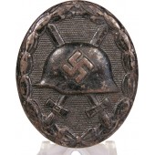 Black wound badge 1939 marked "E.S.P."