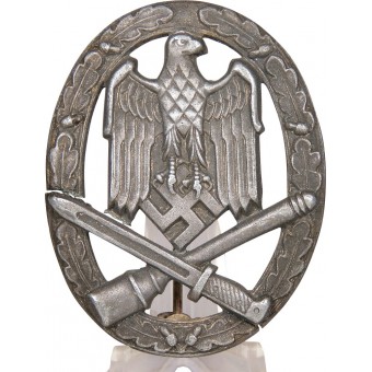 GAB by W. Deumer Allgemeine Sturmabzeichen, ihålig rygg. Espenlaub militaria