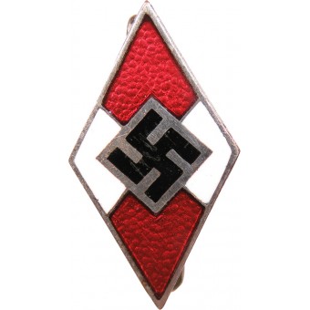 Hitlerin nuorten jäsenmerkki M1/92 RZM. Carl Wild. Espenlaub militaria
