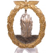 Distintivo per dragamine della Kriegsmarine C.E. Juncker. Tomba