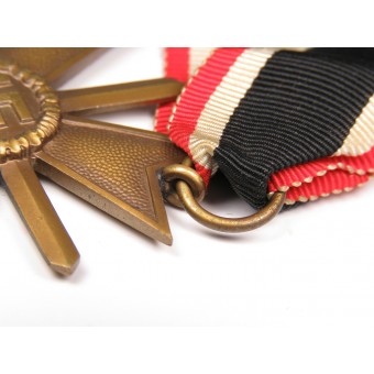 Dichtbij Mint Bronze Kriegsverdienstkreuz 1939 MIT Schwertern. Espenlaub militaria