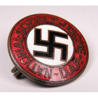 NSDAP early member badge by Kerbach and Israel in Dresden. Pre RZM. Espenlaub militaria