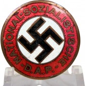 NSDAP party member badge, early GES. GESCH issue