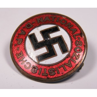 NSDAP -puolueen jäsenmerkki, varhainen GES. Gesch -kysymys. Espenlaub militaria