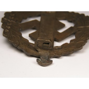 SA-Sportabzeichen, Schneider. Type de Bronze 2.. Espenlaub militaria