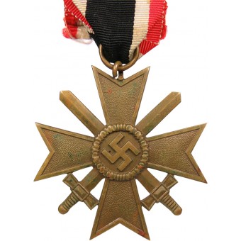 Croix du mérite de guerre avec épées 1939 - PKZ 11 Großmann & Co. Espenlaub militaria