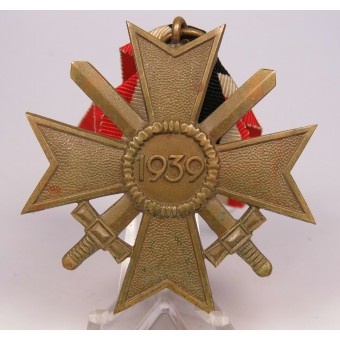 Guerra Mérito Cruz con Espadas 1939 - PKZ 11 Großmann & Co. Espenlaub militaria