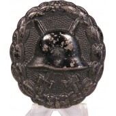 Wond badge in zwart WW1- 1918 jaar