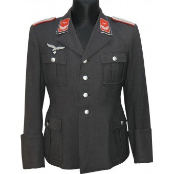 Luftwaffe Flak teniente túnica pertenecía a LTN Rintz. Espenlaub militaria
