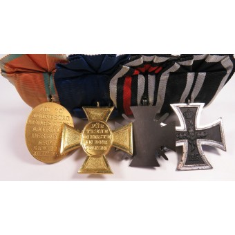 Medal bar for 3rd Reich Policeman. Espenlaub militaria