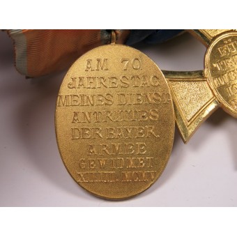 Medal bar for 3rd Reich Policeman. Espenlaub militaria