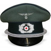 Cappello con visiera per l'ufficiale medico della Wehrmacht