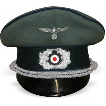 Visor hat for the Wehrmacht medical officer. Espenlaub militaria