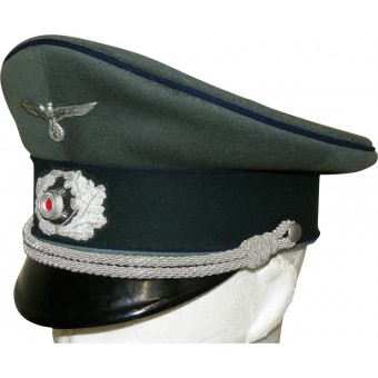 Visor hat for the Wehrmacht medical officer. Espenlaub militaria