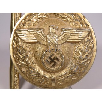 An NSDAP Leaders Belt Buckle M4/24 FLL. Espenlaub militaria