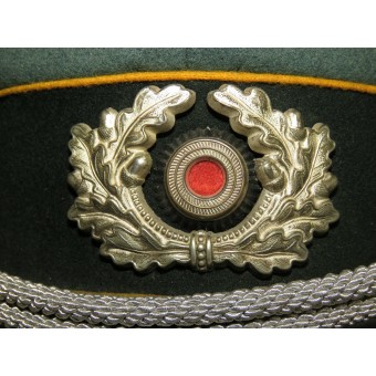 Wehrmacht cavalry or armored reconnaissance visor hat. Espenlaub militaria