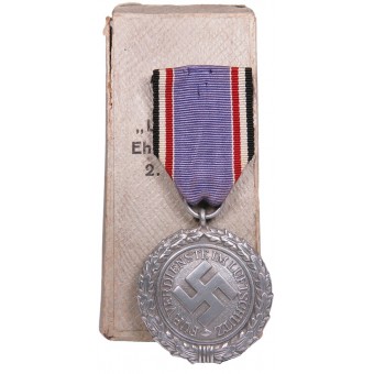 Badge dhonneur de la défense aérienne 2e classe. PKZ 60 Katz & Deyhle. Espenlaub militaria