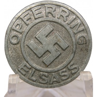 Alsace Circle of Sacrifice Party “Opferring Elsass” badge. Espenlaub militaria