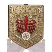 Gauleistungsabzeichen i guld för Kombinationsschießen 1944