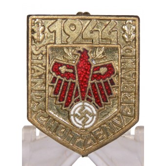 Gauleistungsabzeichen in Gold für Kombinationsschießen 1944. Espenlaub militaria