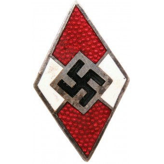 Членский значок Гитлерюгенд M1/18 RZM -Gold und Silberschmiede Anstalt. Espenlaub militaria