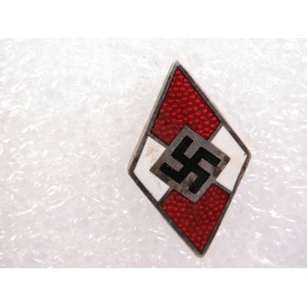 Badge dadhésion à la jeunesse Hitler M1 / ​​18 RZM. Espenlaub militaria