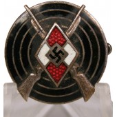 Distintivo da tiro della Hitlerjugend M1/148 RZM Heinrich Ulbrichts Witwe