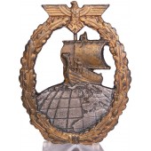 Kriegsmarine badge Hilfskreuzer-Kriegsabzeichen 
