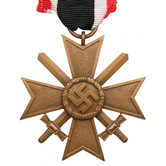 Kriegsverdienstkreuz 2. Klasse mit Schwertern 1939. Bronzo. Espenlaub militaria