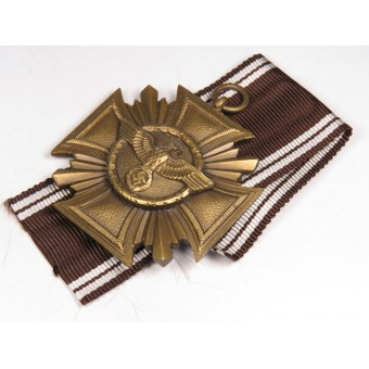 NSDAP Dienstauszeichnung in Bronze award, M 1/142 RZM: Josef Hillerbrand. Espenlaub militaria