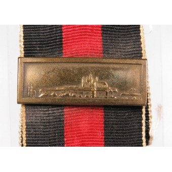 Médaille de Sudetenland avec LDO marqué Prager Burg fermoir L / 12 C.E. Junker. Espenlaub militaria