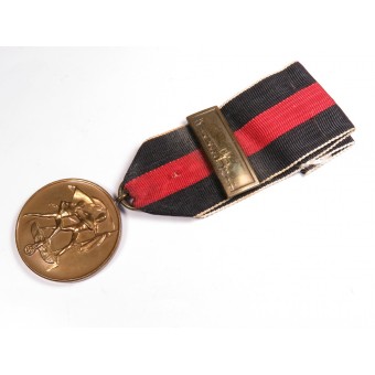 Sudetenland -medaille met LDO gemarkeerde prager burg clasp l/12 c.e. Junker. Espenlaub militaria