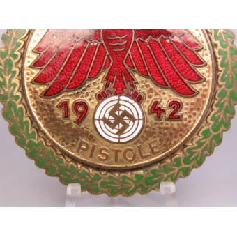 Tirol-Vorarlberg Pistol - Gaumeisterabzeichen 1942 in Gold. Espenlaub militaria