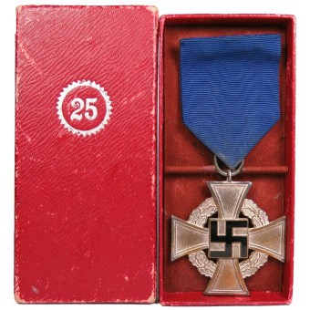 Treuedienst-Ehrenzeichen 2.Stufe für 25 Jahre 1938 Josef Rücker. Espenlaub militaria