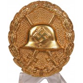 Gewonden insigne 1939 eerste type, klasse goud