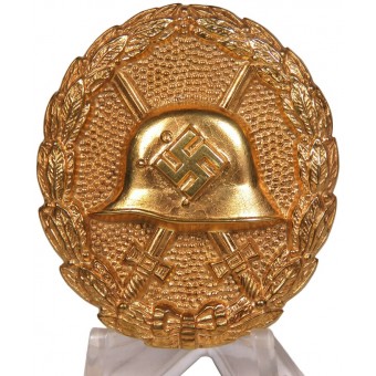 Знак за ранение 1939 первый тип, золотая степень. Espenlaub militaria