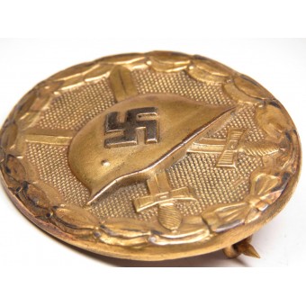 Insignia de heridas en el grado de oro 1939 L/11 - Wilhelm Deumer. Espenlaub militaria