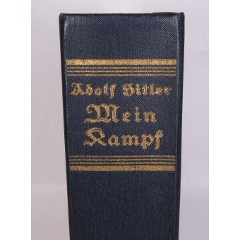 Book by Adolf Hitler - Mein Kampf, 820-824 Auflage. Mid-War Edition. Espenlaub militaria