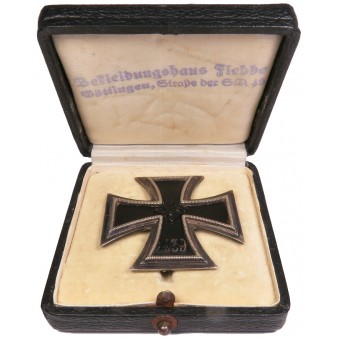 LDO L/11 Iron Cross 1939 1ra clase en un caso. Deumer.. Espenlaub militaria