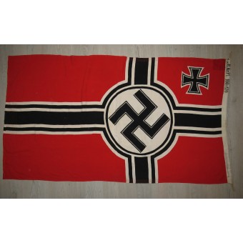 Reichskriegsflagge R.Kr.Fl 100 x 170 G.A Fröhlichs Sohn A.G. Espenlaub militaria