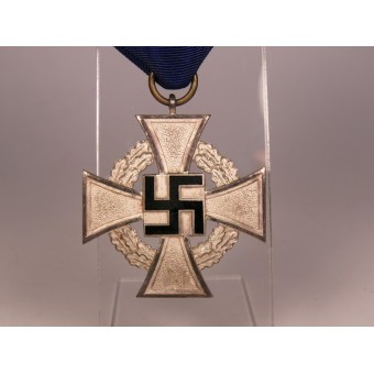 25 Treue Dienst Kreuz Roman Palme Metallkunstwaren Gablonz am Neiße. Espenlaub militaria