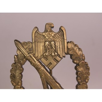 Infanteriesturmabzeichen i brons. W Deumer. Espenlaub militaria