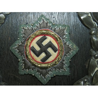 Set van een houder van het Duitse Kruis in goud Pz Pi BTL 37