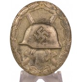 Wächtler und Lange, distintivo avvolto in argento, doppia marcatura L/55 e PKZ 100