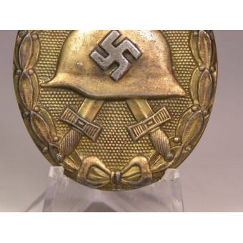 Verwundetenabzeichen L/22 Glaser & Sohn in Gold. Espenlaub militaria