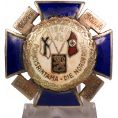DIE NORDFRONT, croix finlandaise d'un participant aux opérations de combat dans l'Arctique.